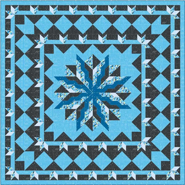 Phire's Radiance Quilt Pattern QN-008 - Paper Pattern