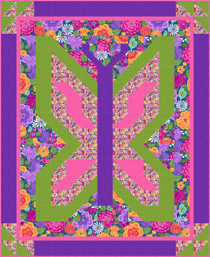 Summer Miracle Quilt Pattern QN-010 - Paper Pattern