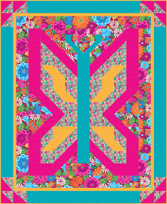 Summer Miracle Quilt Pattern QN-010 - Paper Pattern