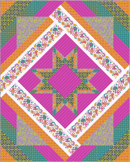 Bella Cosa Quilt Pattern QN-016 - Paper Pattern
