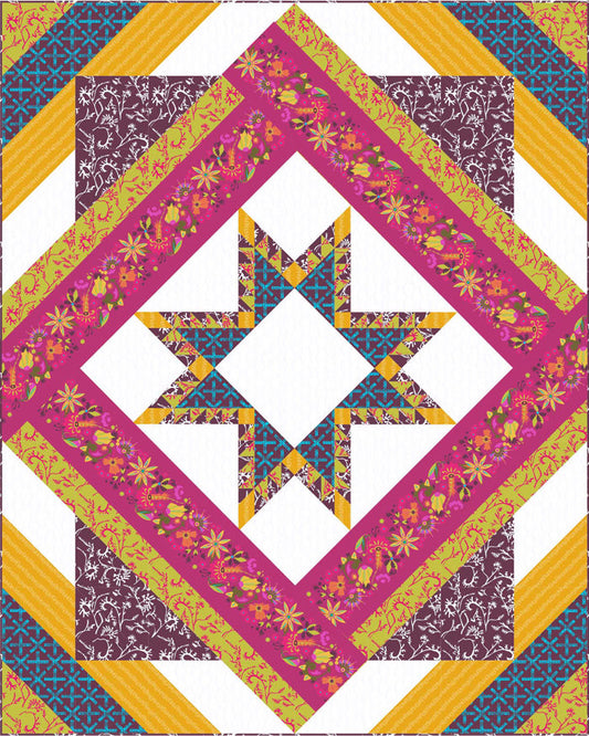 Bella Cosa Quilt Pattern QN-016 - Paper Pattern