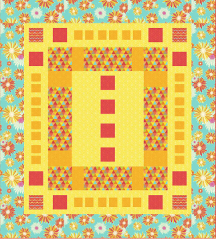 Flingo Quilt Pattern QN-017 - Paper Pattern