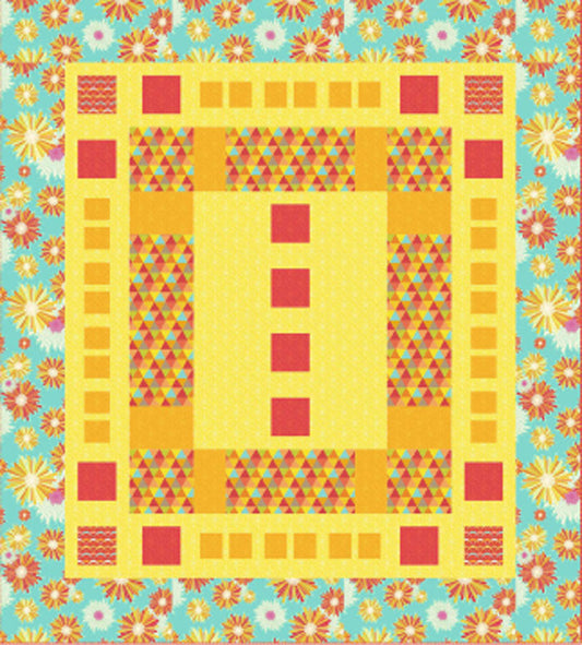 Flingo Quilt Pattern QN-017 - Paper Pattern