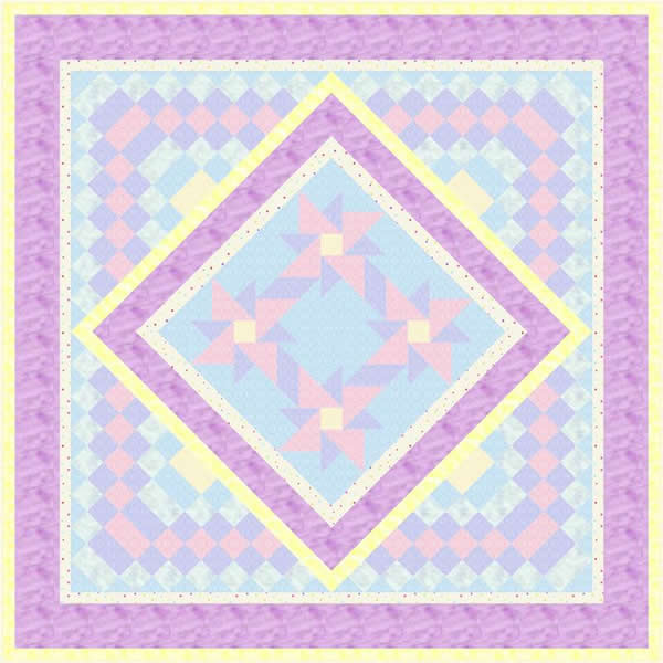 Lola's Dance Quilt Pattern QN-029 - Paper Pattern