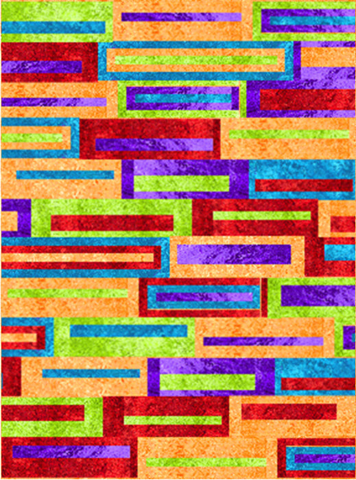 Stratify Quilt Pattern QN-030 - Paper Pattern