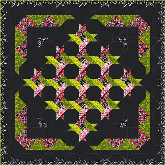 Frolic Quilt Pattern QN-040 - Paper Pattern