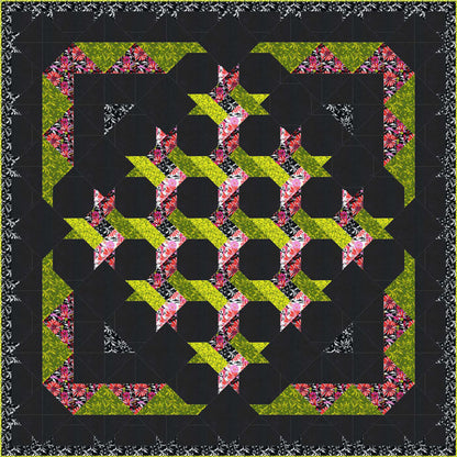 Frolic Quilt Pattern QN-040 - Paper Pattern