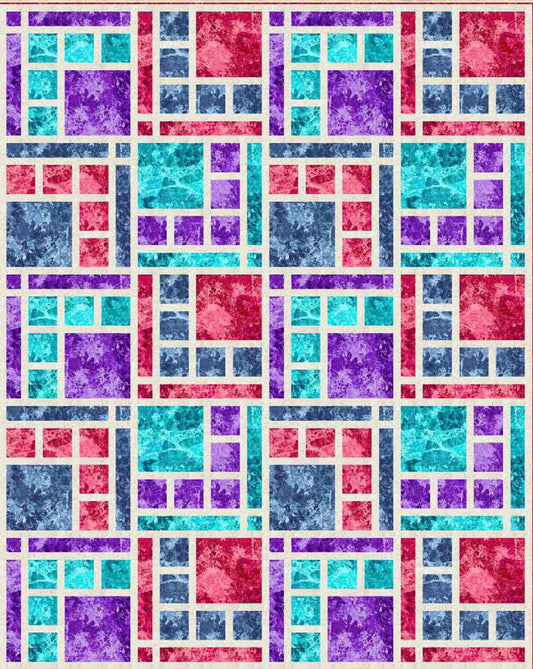 Boardwalk Place Quilt Pattern QN-044 - Paper Pattern