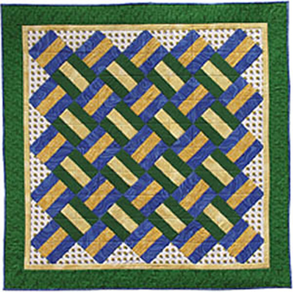 Cross Ties Quilt Pattern - Straight to the Point Series QW-04 - Paper Pattern