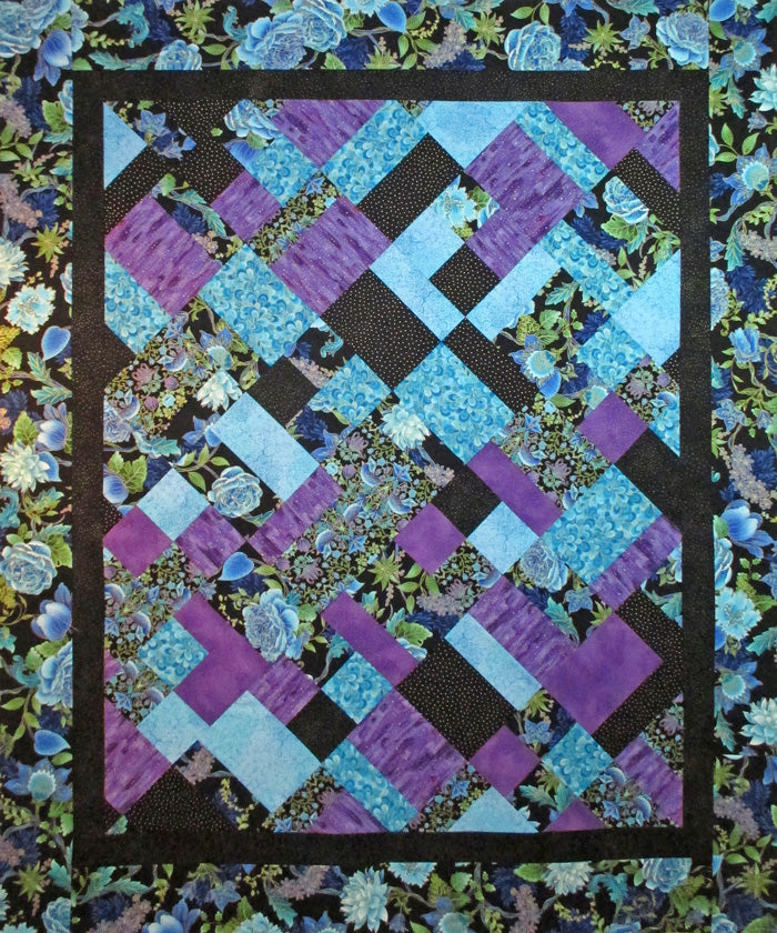 Dance Partners Quilt Pattern - Straight to the Point Series QW-09 - Paper Pattern