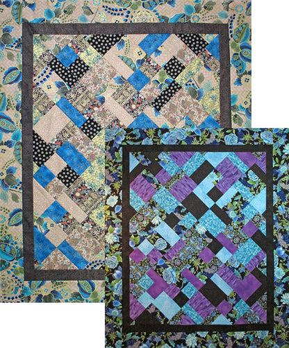 Dance Partners Quilt Pattern - Straight to the Point Series QW-09 - Paper Pattern