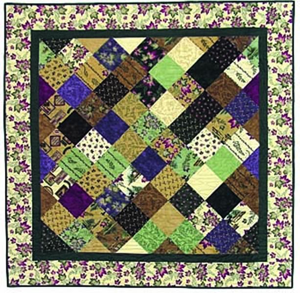 Chock Full O' Charms Quilt Pattern - Straight to the Point Series QW-11 - Paper Pattern