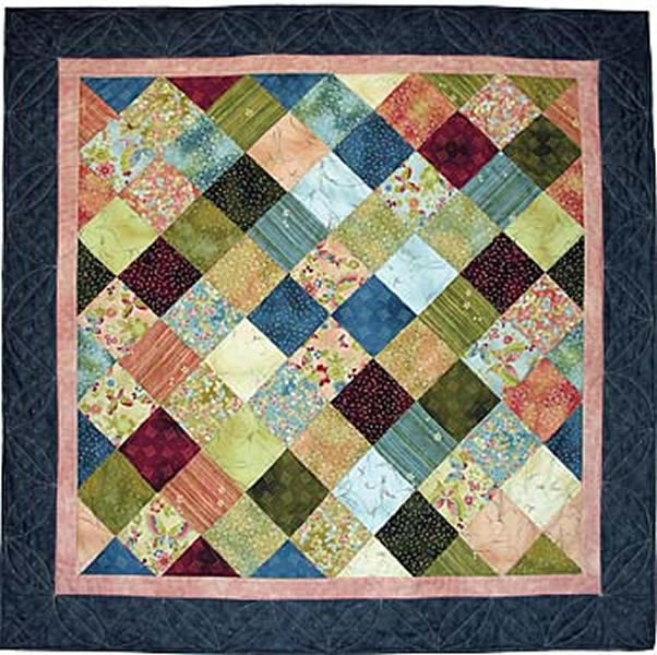 Chock Full O' Charms Quilt Pattern - Straight to the Point Series QW-11 - Paper Pattern