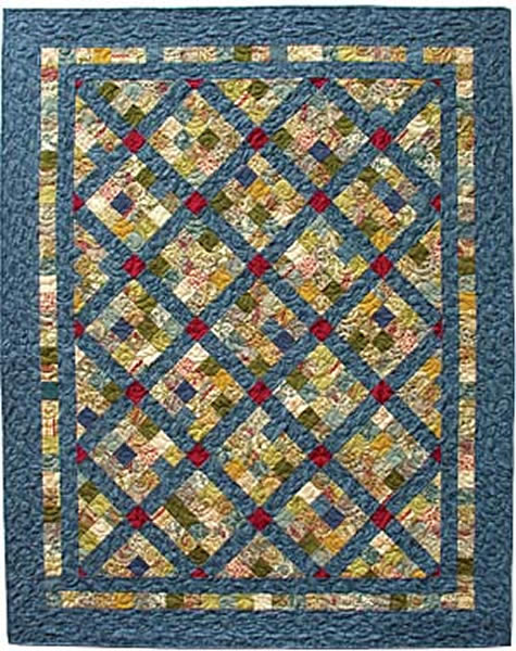 Jelly Patch Quilt QW-14e - Downloadable Pattern