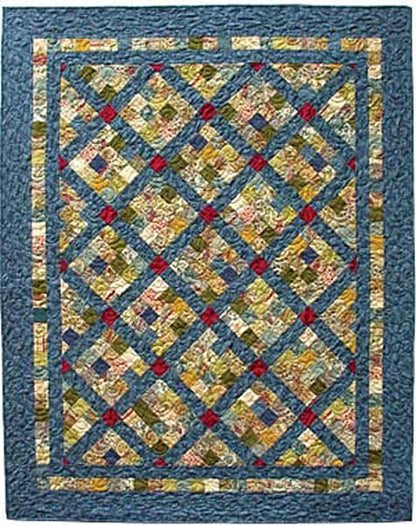 Jelly Patch Quilt Pattern - Straight to the Point Series QW-14 - Paper Pattern