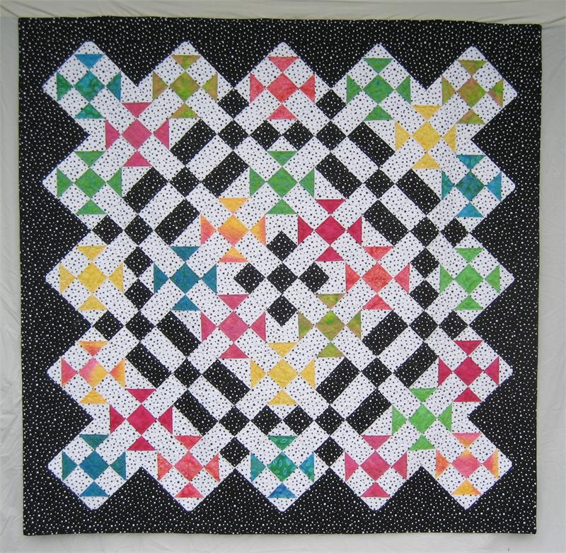 Summer Fun Quilt Pattern - Straight to the Point Series QW-20 - Paper Pattern
