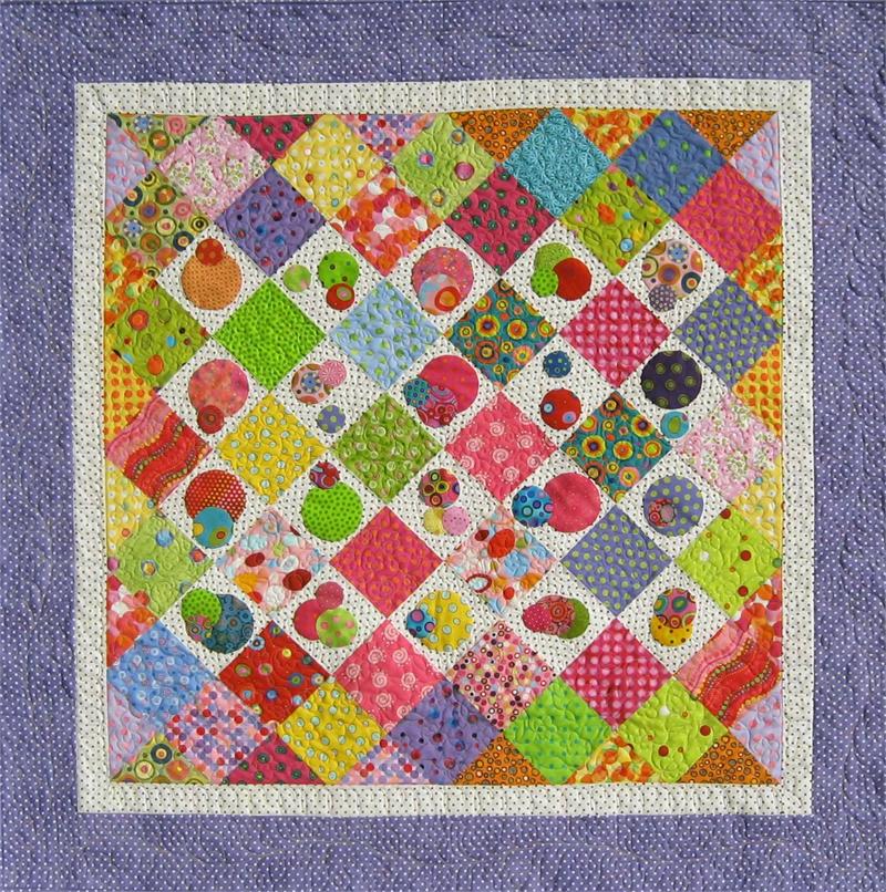 Accent on Charms Quilt Pattern - Straight to the Point Series QW-23 - Paper Pattern