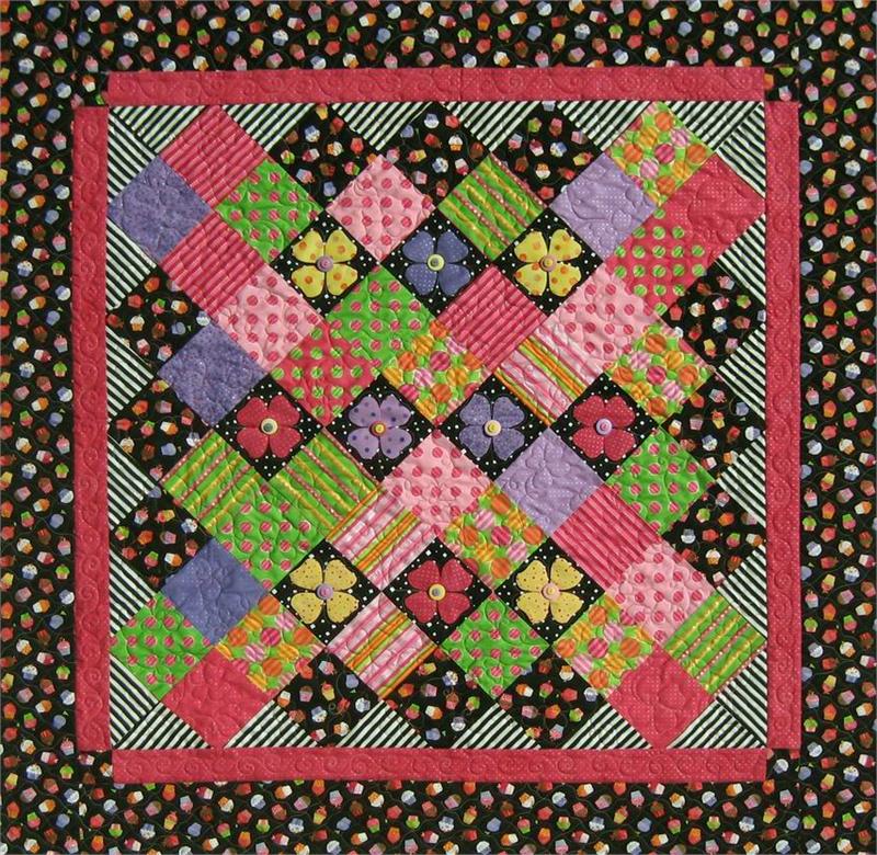 Accent on Charms Quilt QW-23e - Downloadable Pattern