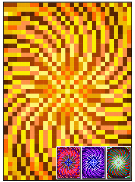 Starburst Swirl Quilt RMT-0006e - Downloadable Pattern