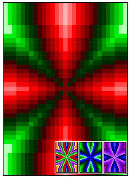 Conical Cross Quilt RMT-0061e - Downloadable Pattern