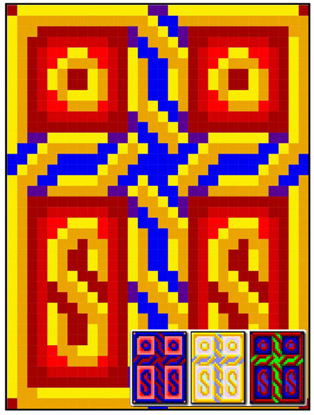 Celtic Cross Quilt  RMT-0081e - Downloadable Pattern