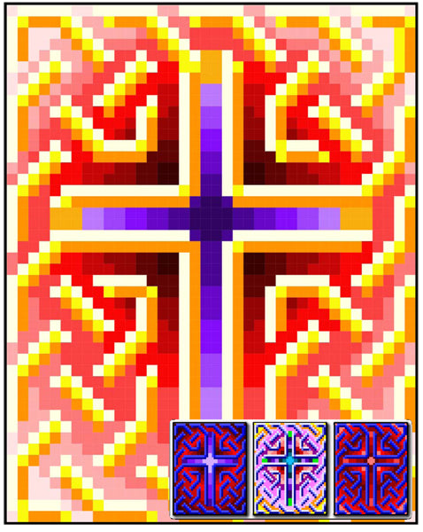 Celtic Cross 03 Quilt RMT-0105e - Downloadable Pattern