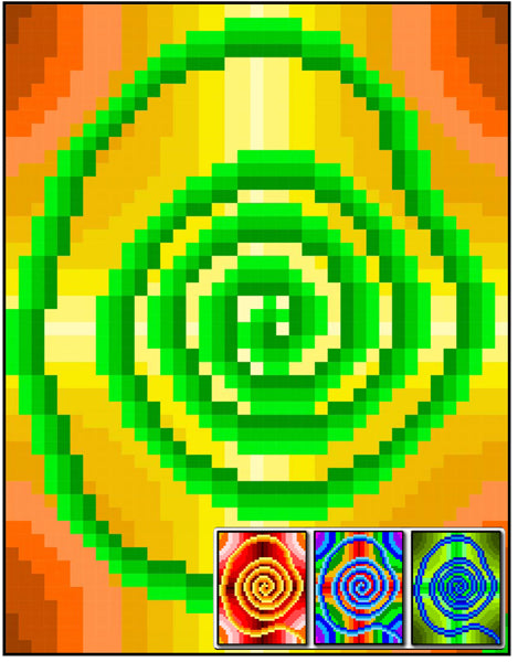 Centered Spiral Quilt RMT-0111e - Downloadable Pattern