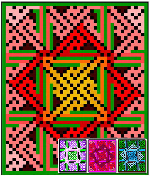 Celtic Maze 04 Quilt RMT-0122e - Downloadable Pattern
