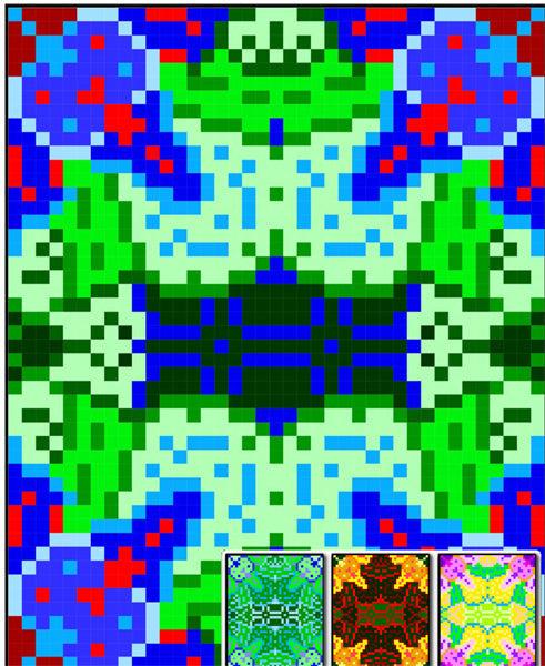 Star Mandala Quilt RMT-0150e - Downloadable Pattern