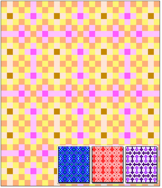 Little Crosses Quilt RMT-0165e - Downloadable Pattern