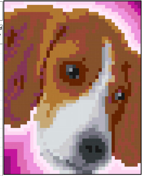 Beautiful Beagle Quilt RMT-0214e - Downloadable Pattern