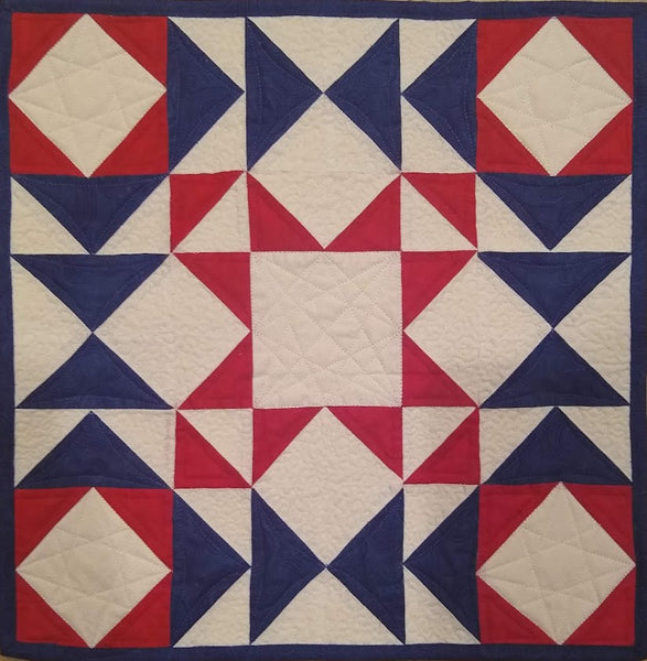 Flying Star Quilt SCC-105e - Downloadable Pattern