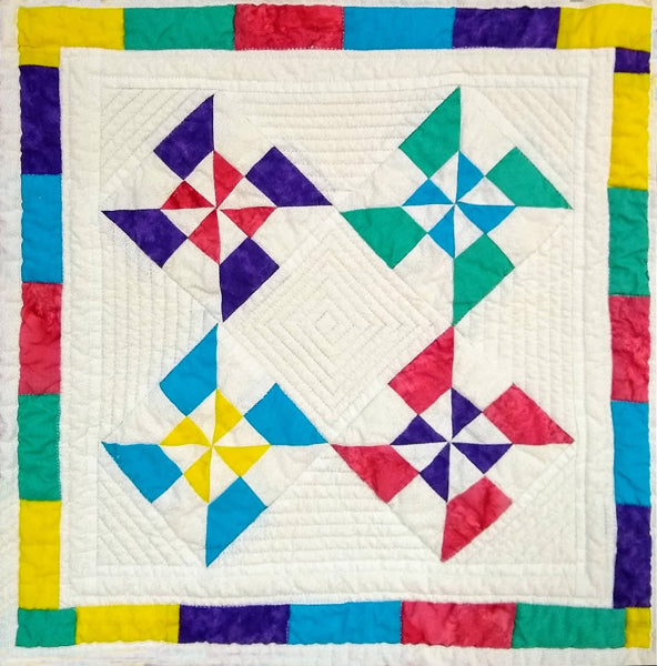 Summer Pinwheels Quilt Pattern SCC-106 - Paper Pattern