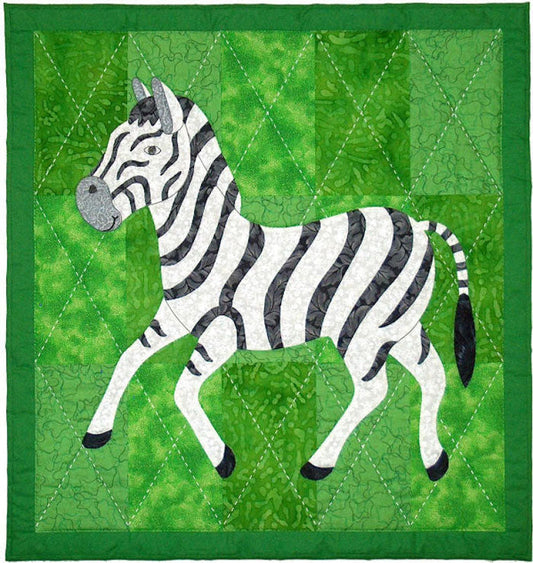 Zoe Zebra Quilt Pattern SCN-2061 - Paper Pattern