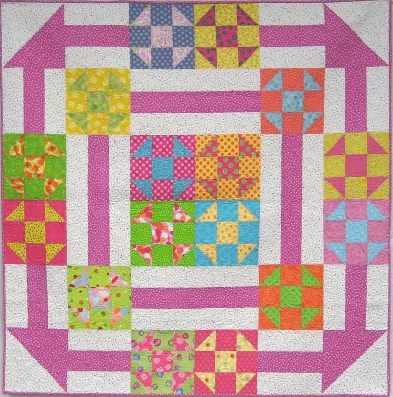 Polka Dot Lane Quilt Pattern SM-105 - Paper Pattern