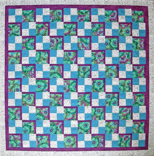 Floral Path Quilt SM-112e - Downloadable Pattern