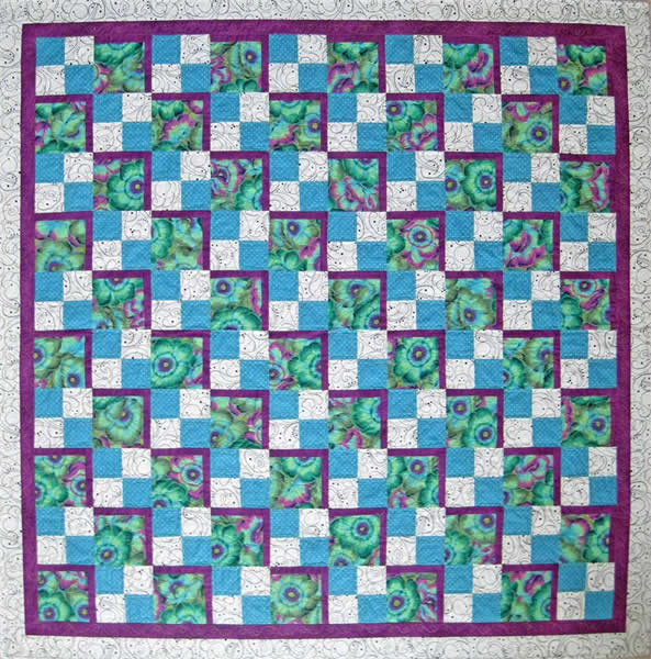 Floral Path Quilt Pattern SM-112 - Paper Pattern