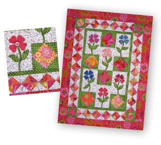 Flowers for Mother Quilt Pattern SM-118 - Paper Pattern