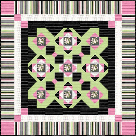 Daisy Garden Quilt Pattern SM-121 - Paper Pattern