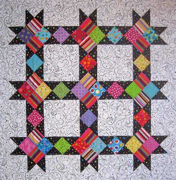 Seeing Dots! Quilt SM-131e - Downloadable Pattern