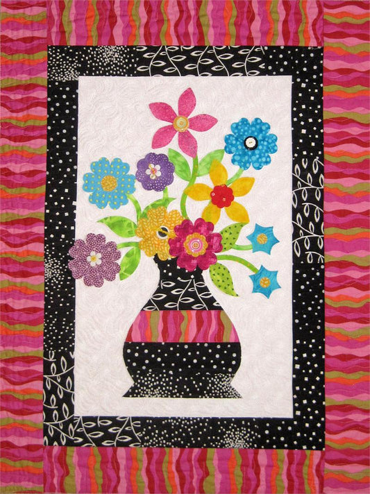 Flowers for a Lucky Lady Quilt Pattern SM-140 - Paper Pattern