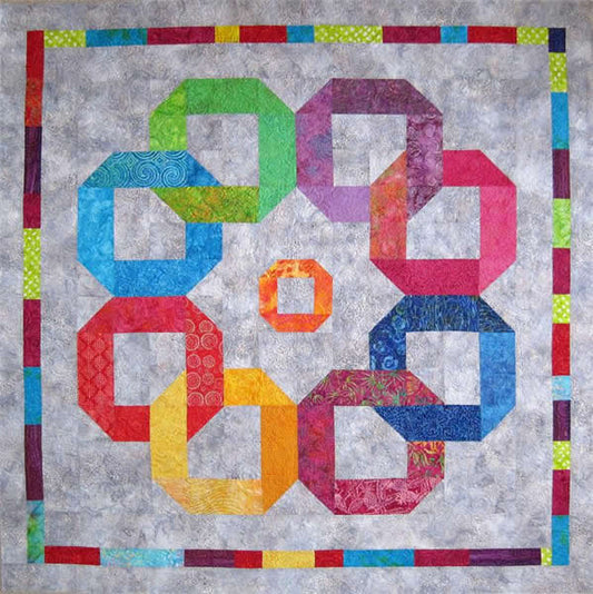 Fifty Shades of Color Quilt Pattern SM-147 - Paper Pattern