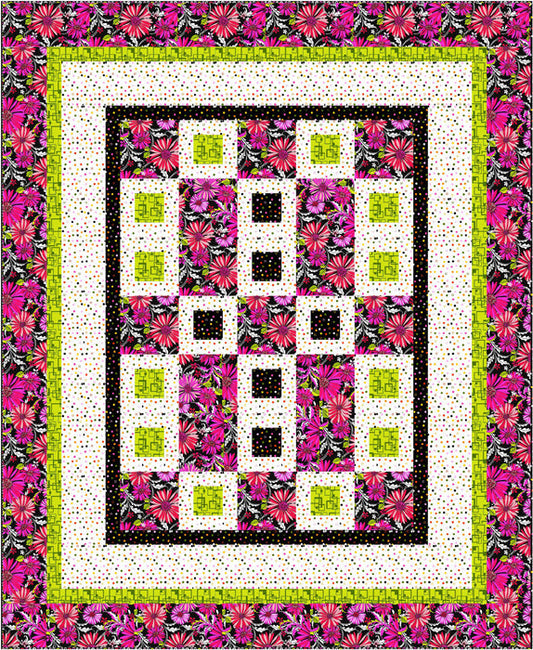 Hannah's Garden Quilt Pattern SM-149 - Paper Pattern