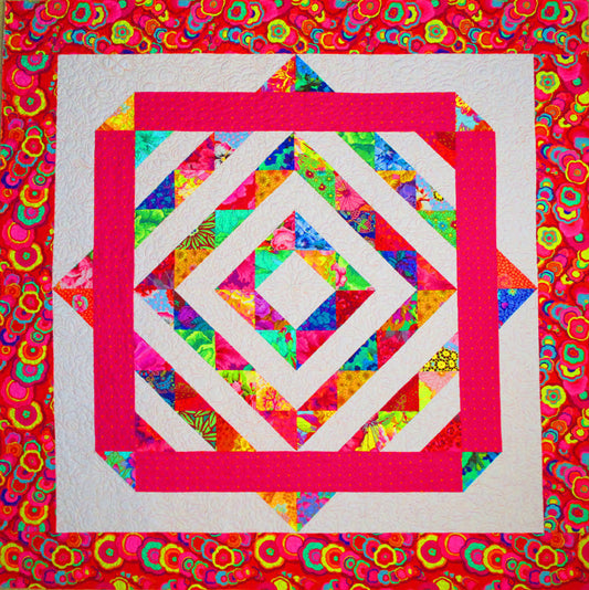 Color Explosion Quilt Pattern SM-150 - Paper Pattern