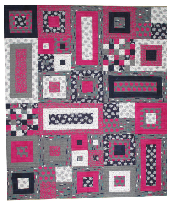 Moving Blocks Quilt Pattern SM-151 - Paper Pattern