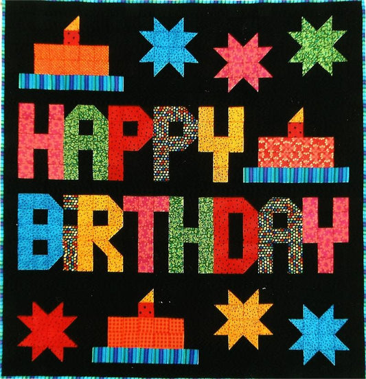 Happy Birthday Quilt Pattern SP-110 - Paper Pattern
