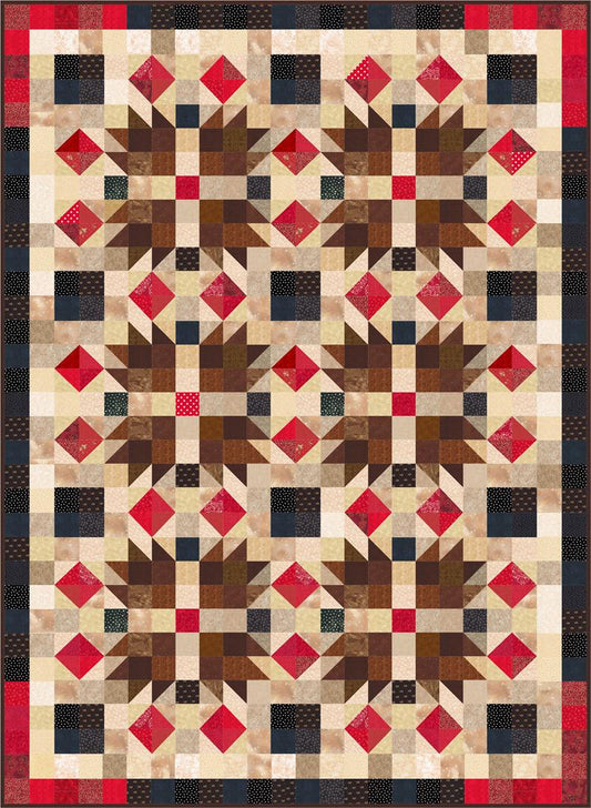 Ruby Bears Quilt SP-117e - Downloadable Pattern