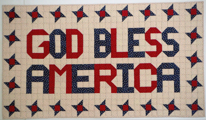 God Bless America Quilt Pattern SP-213 - Paper Pattern