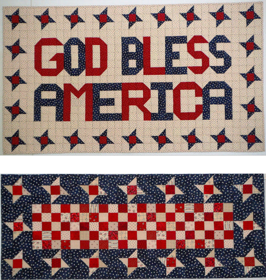 God Bless America Quilt SP-213e - Downloadable Pattern