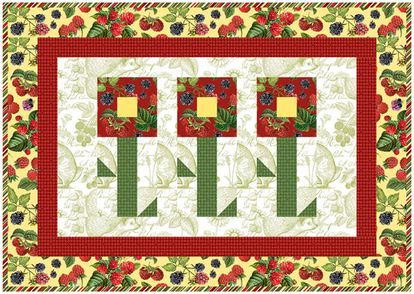 Picnic Time Quilt and Placemats SP-225e - Downloadable Pattern